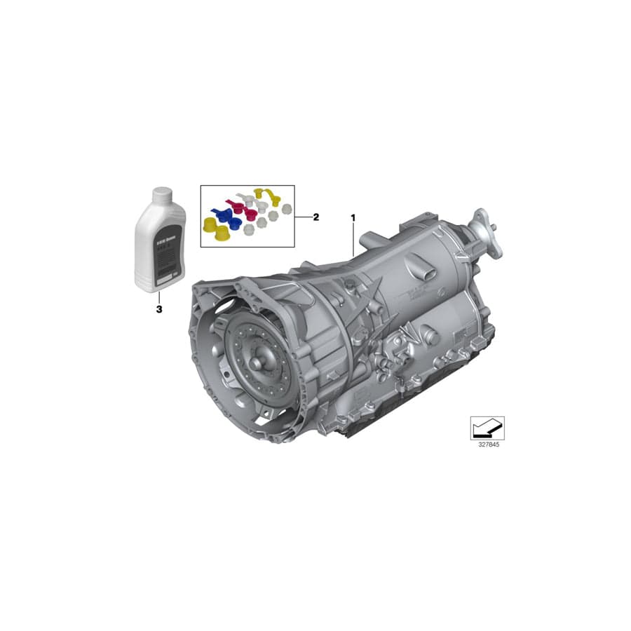 Genuine BMW 24008624422 F34 F22 F30 Exch. Automatic Transmission Eh GA8HP45Z (Inc. 220i, 320i & 420i) | ML Performance UK Car Parts