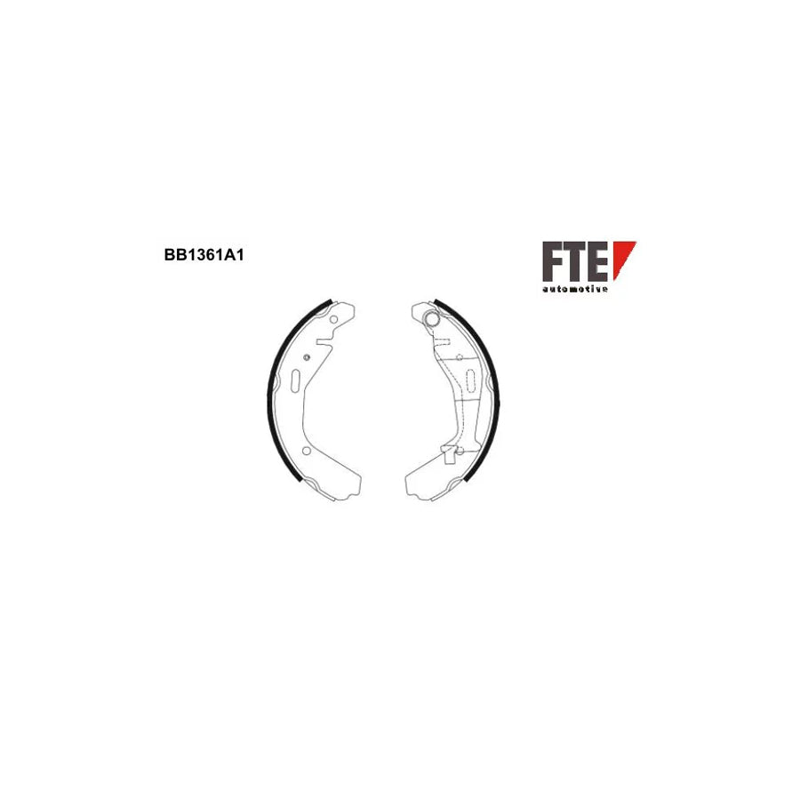 Fte 9100109 Brake Shoe Set | ML Performance UK Car Parts