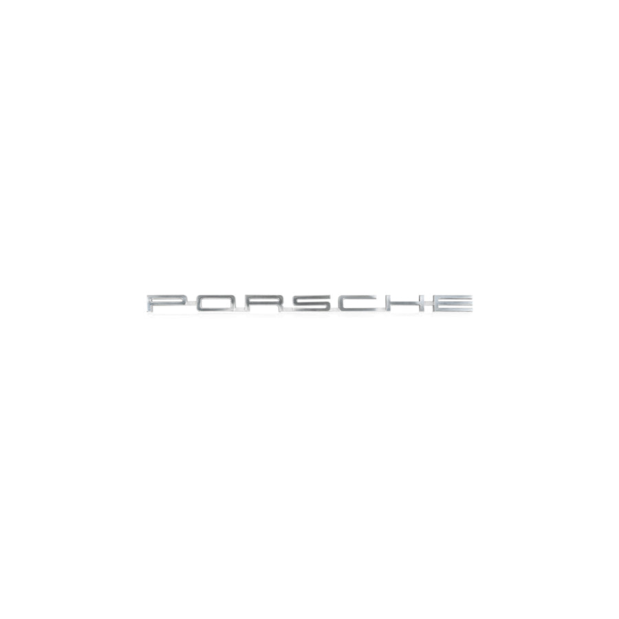 Genuine Porsche Porsche Logo, Silver Porsche 912 65-67 | ML Performance UK Car Parts