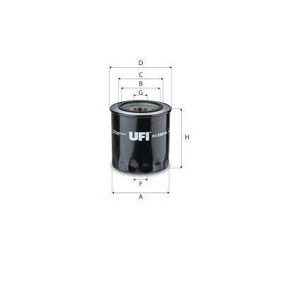 UFI 24.259.00 Fuel Filter