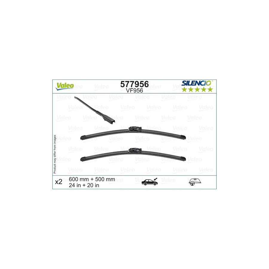 Valeo 577956 Wiper Blade For BMW X2 (F39) | ML Performance UK Car Parts