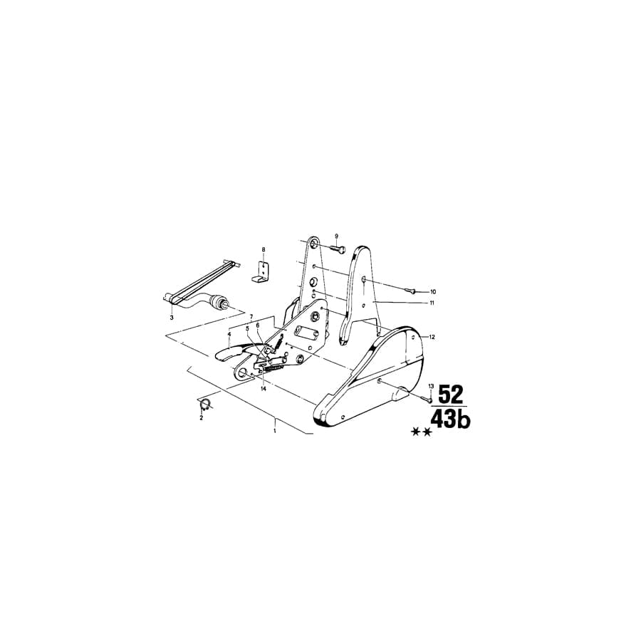 Genuine BMW 52101842674 E21 E12 E24 Csk.Fillister Head Srew AM8X20 (Inc. 630CS, 735i & 2800) | ML Performance UK Car Parts