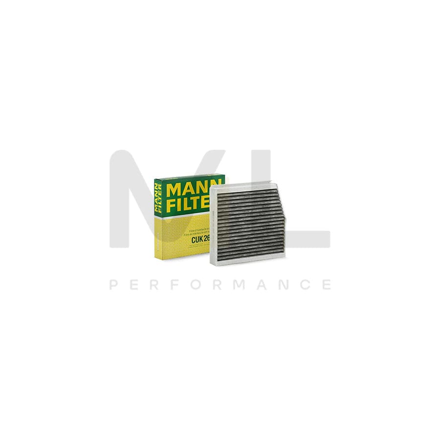 MANN-FILTER CUK 26 007 Pollen filter Activated Carbon Filter | ML Performance Car Parts