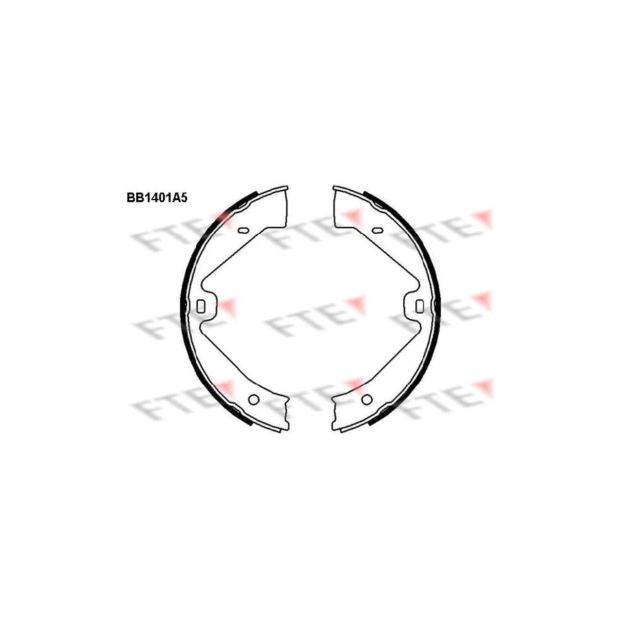 Fte 9100136 Handbrake Shoes | ML Performance UK Car Parts