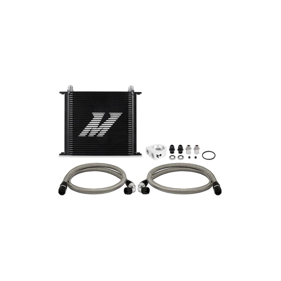 Mishimoto MMOC-U34BK Universal Oil Cooler Kit 34-Row Black