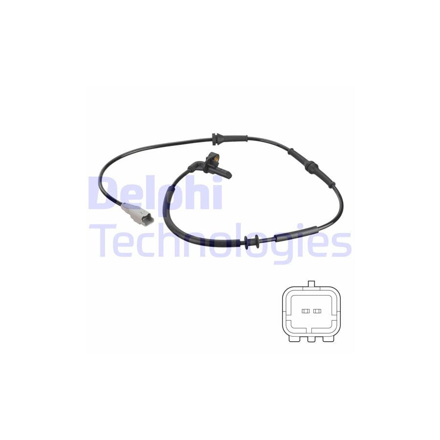 Delphi Ss20761 Abs Sensor