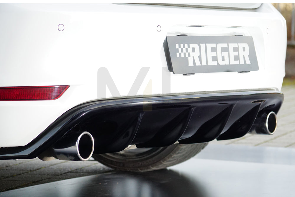 Rieger 00088023 VW Mk6 Golf GTI Rear Diffuser 2 | ML Performance UK Car Parts