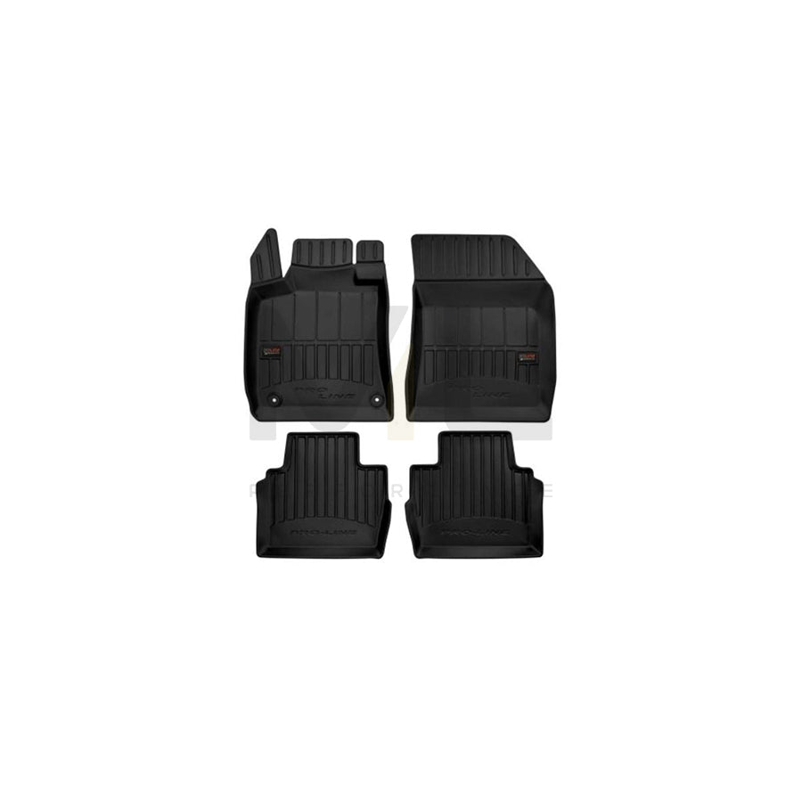 FROGUM Tailored 3D408548 Floor mat set for PEUGEOT 508 Elastomer, Front and Rear, Quantity: 4, Black | ML Performance Car Parts