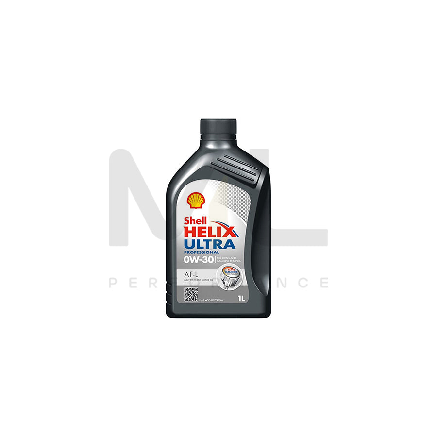 Shell Helix Ultra Professional AF-L Engine Oil - 0W-30 - 1Ltr Engine Oil ML Performance UK ML Car Parts