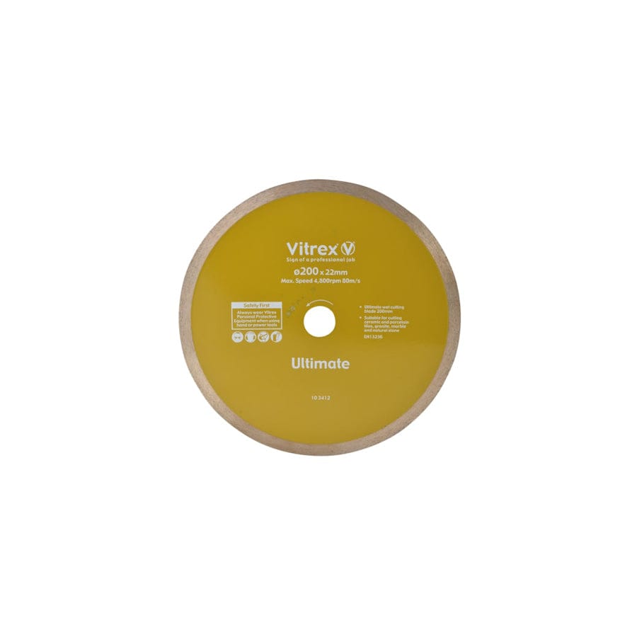 Vitrex VIT103412 Ultimate Diamond Blade 200mm | ML Performance UK