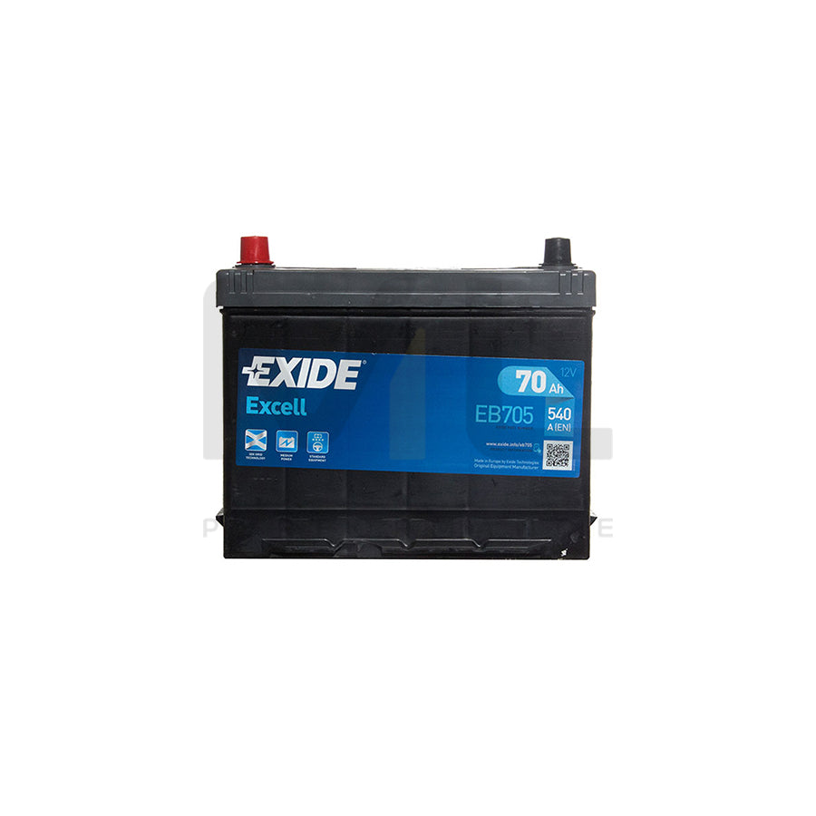 Exide Excel 031 Car Battery - 3 Year Guarantee | ML Performance UK Car Parts