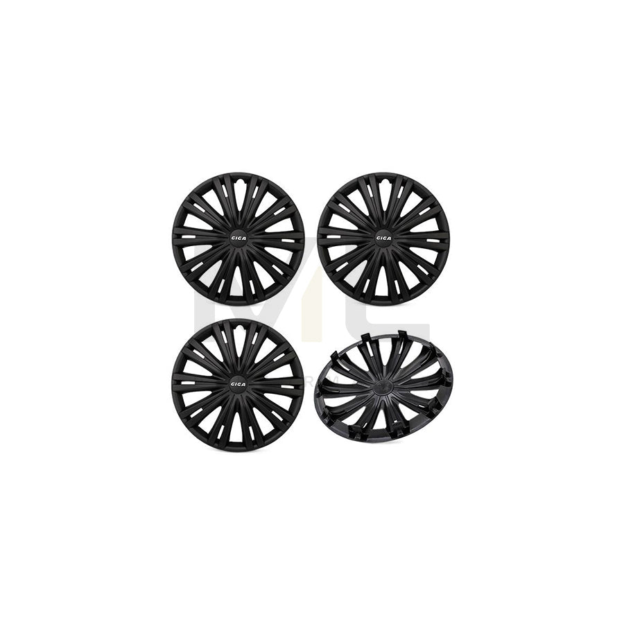 ARGO 15 GIGA BLACK Wheel trims 15 Inch Black | ML Performance Car Parts