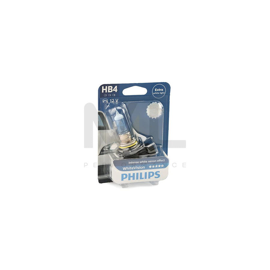 PHILIPS 9006WHVB1 Bulb, spotlight HB4 12V 51W P22d 3700K Halogen | ML Performance Car Parts