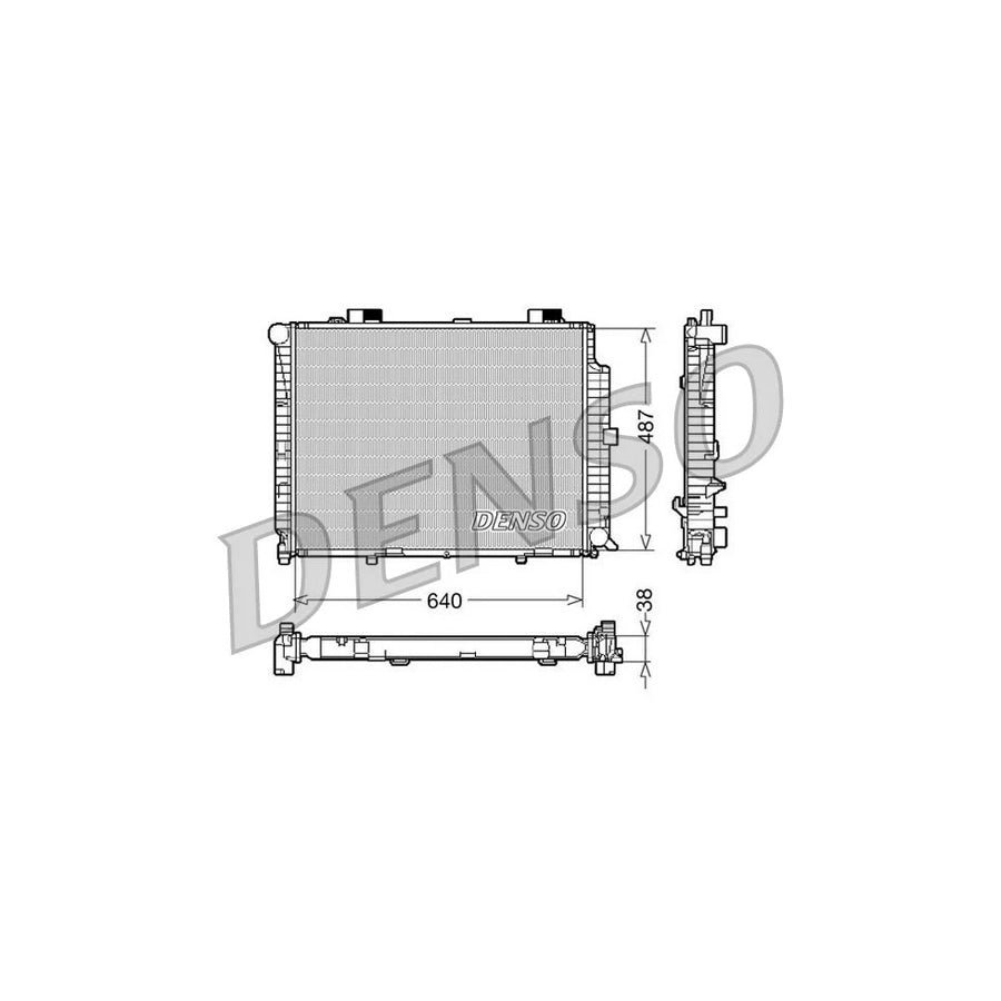 Denso DRM17087 Drm17087 Engine Radiator Suitable For Mercedes-Benz E-Class | ML Performance UK