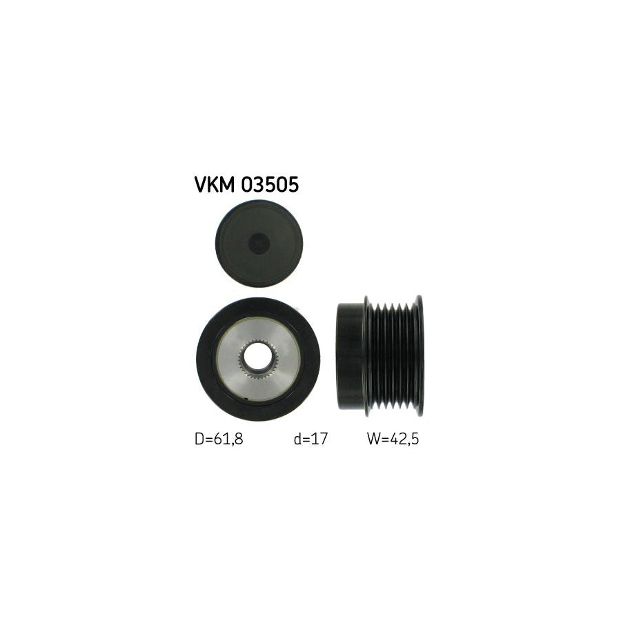 Skf Vkm 03505 Alternator Freewheel Clutch | ML Performance UK Car Parts