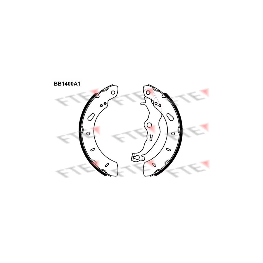 Fte 9100135 Brake Shoe Set | ML Performance UK Car Parts