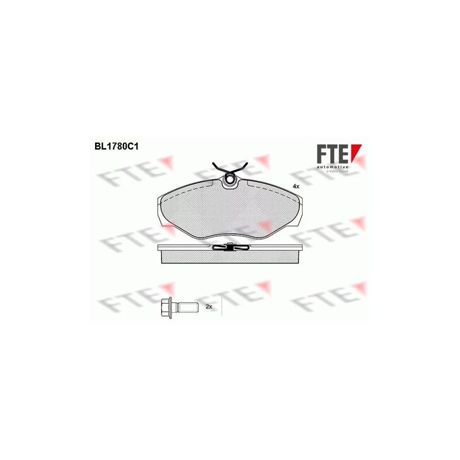 Fte BL1780C1 Brake Pad Set | ML Performance UK Car Parts