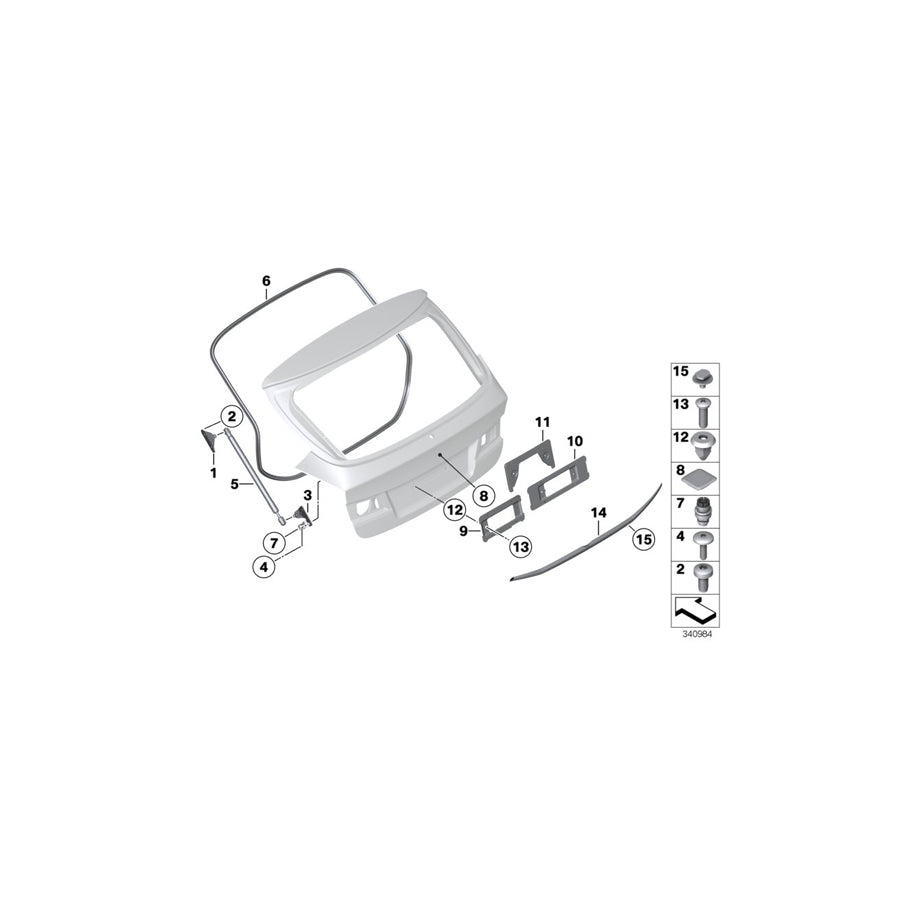 Genuine BMW 51242993958 E84 Stop Buffer (Inc. X1 16i, X1 20iX & X1 20d ed) | ML Performance UK