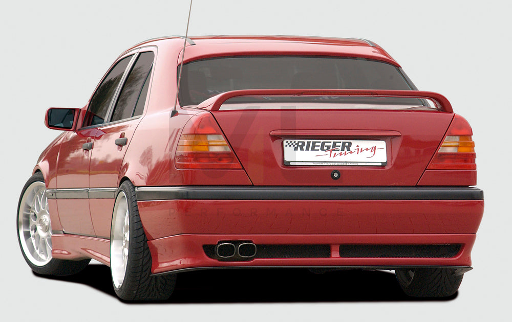 Rieger 00025025 Mercedes-Benz W202 C-Class Rear Diffuser 2 | ML Performance UK Car Parts