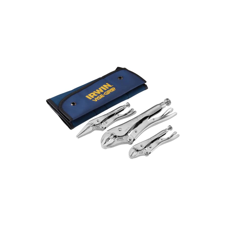 IRWIN Vise-Grip VISTVG73 TVG73 Locking Pliers Set, 3 Piece | ML Performance UK