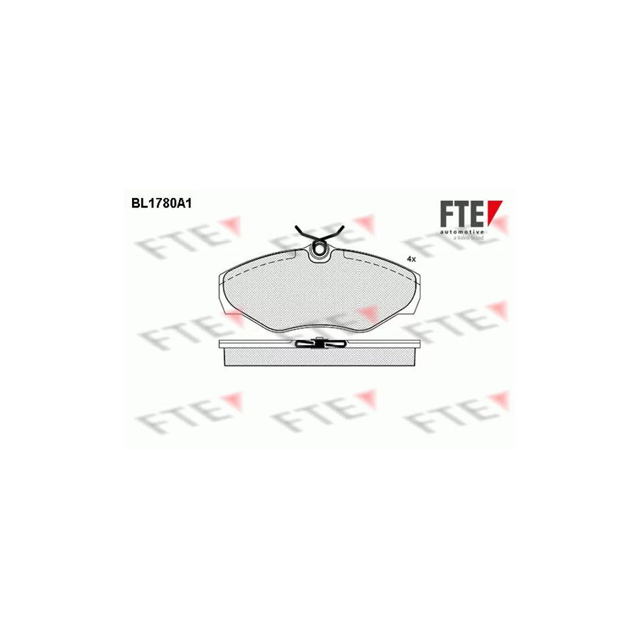 Fte BL1780A1 Brake Pad Set | ML Performance UK Car Parts