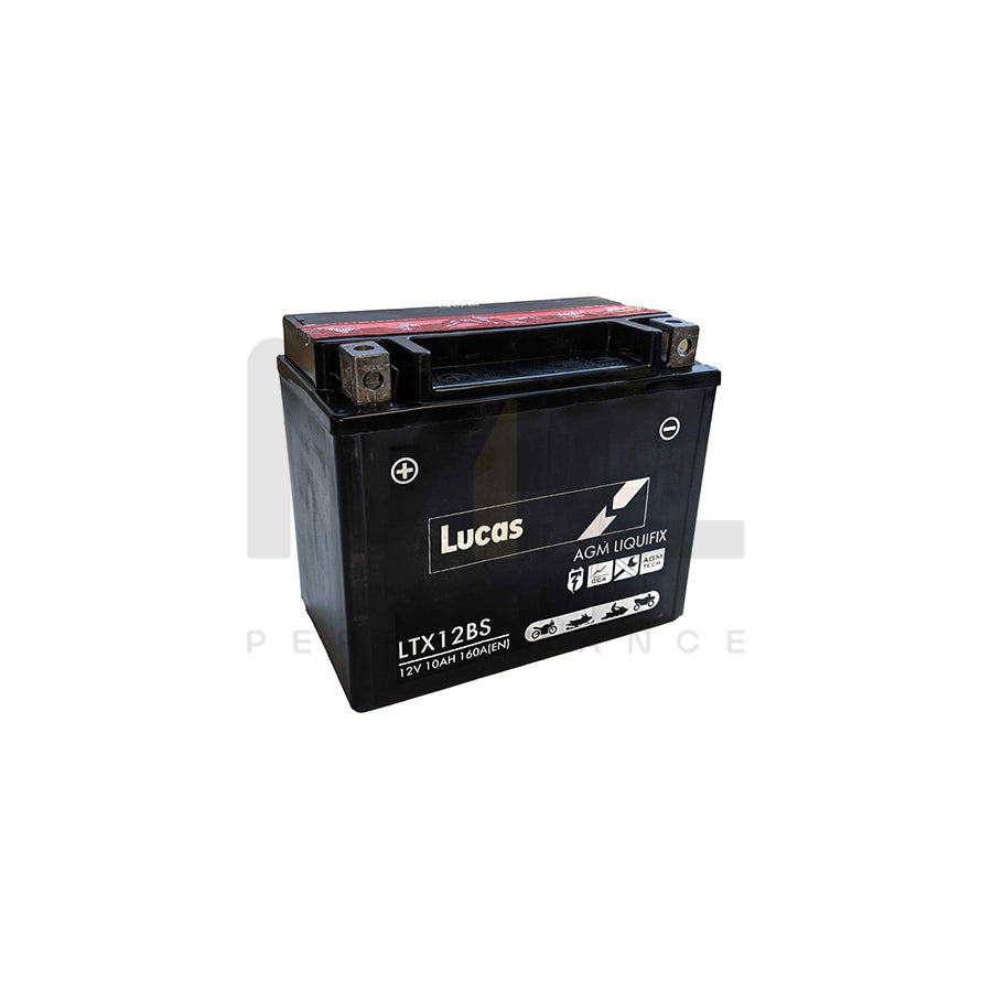 LTX12-BS Lucas Motorbike Battery | Car Batteries UK | ML Performance Car Parts