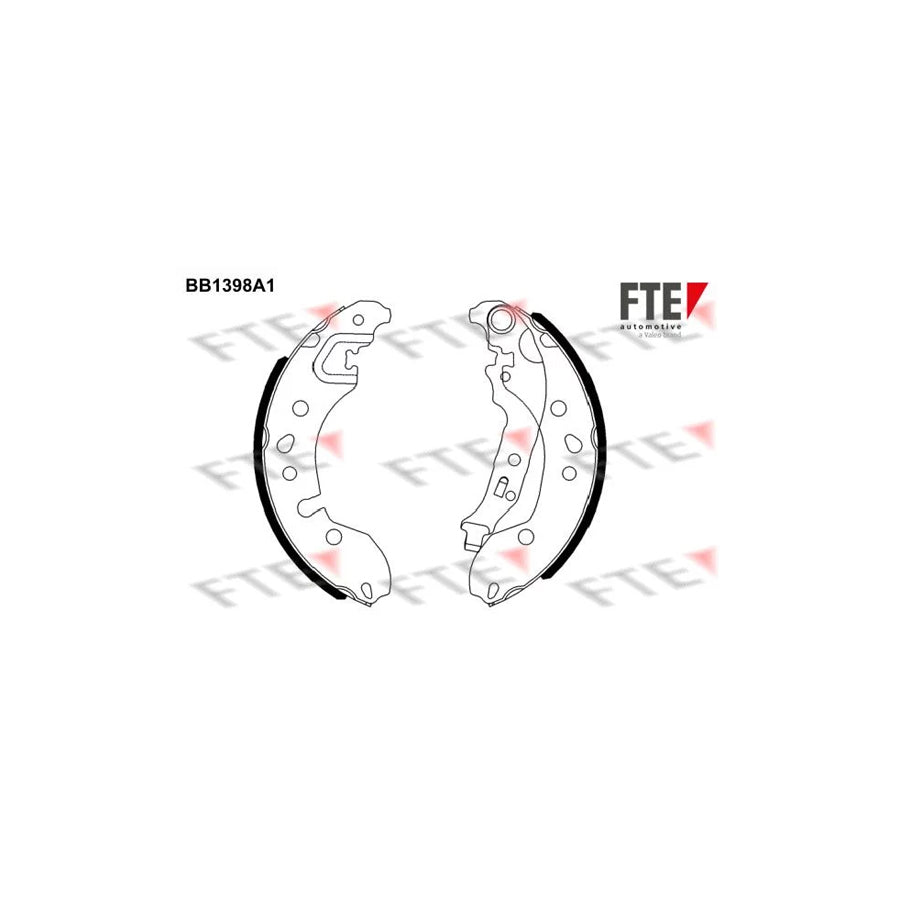 Fte 9100133 Brake Shoe Set | ML Performance UK Car Parts