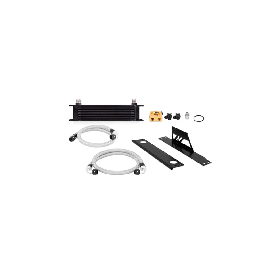 Mishimoto MMOC-WRX-01TBK 02-05 Subaru WRX/STi Thermostatic Oil Cooler Kit - Black