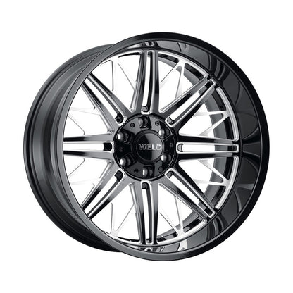 Weld W14520070475 Cascade W145 Wheel 22x10 5x139.7 ET-18 BS4.75 Gloss Black MIL