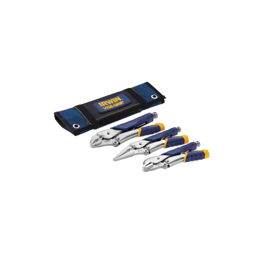 IRWIN Vise-Grip VIST76KBT Fast Release Locking Pliers Set of 3 7R 9LN & 10WR | ML Performance UK