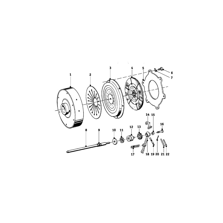 Genuine BMW 21521020112 Pin R26-69S IN VA (Inc. R27, R60/2 & R60) | ML Performance UK Car Parts