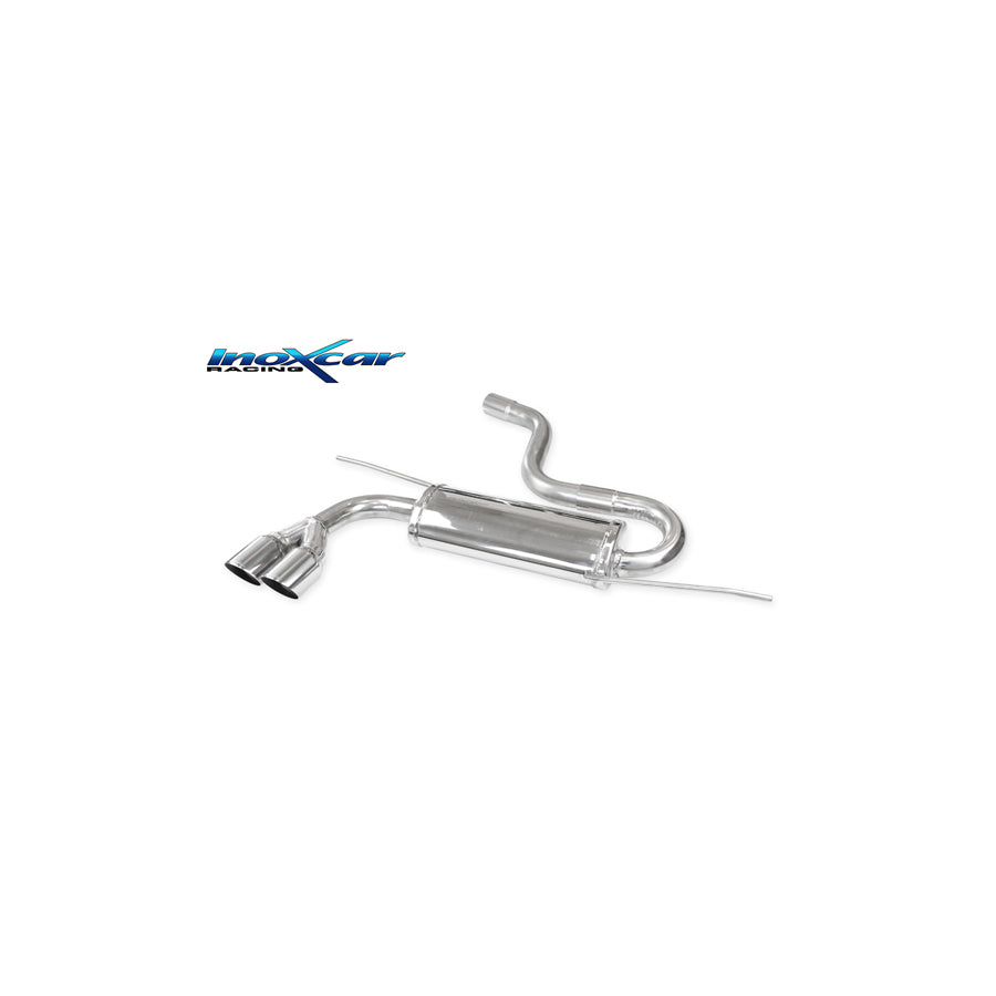 InoXcar OVAU.13.RA Audi A3 (8P) Stainless Steel Rear Exhaust | ML Performance UK Car Parts