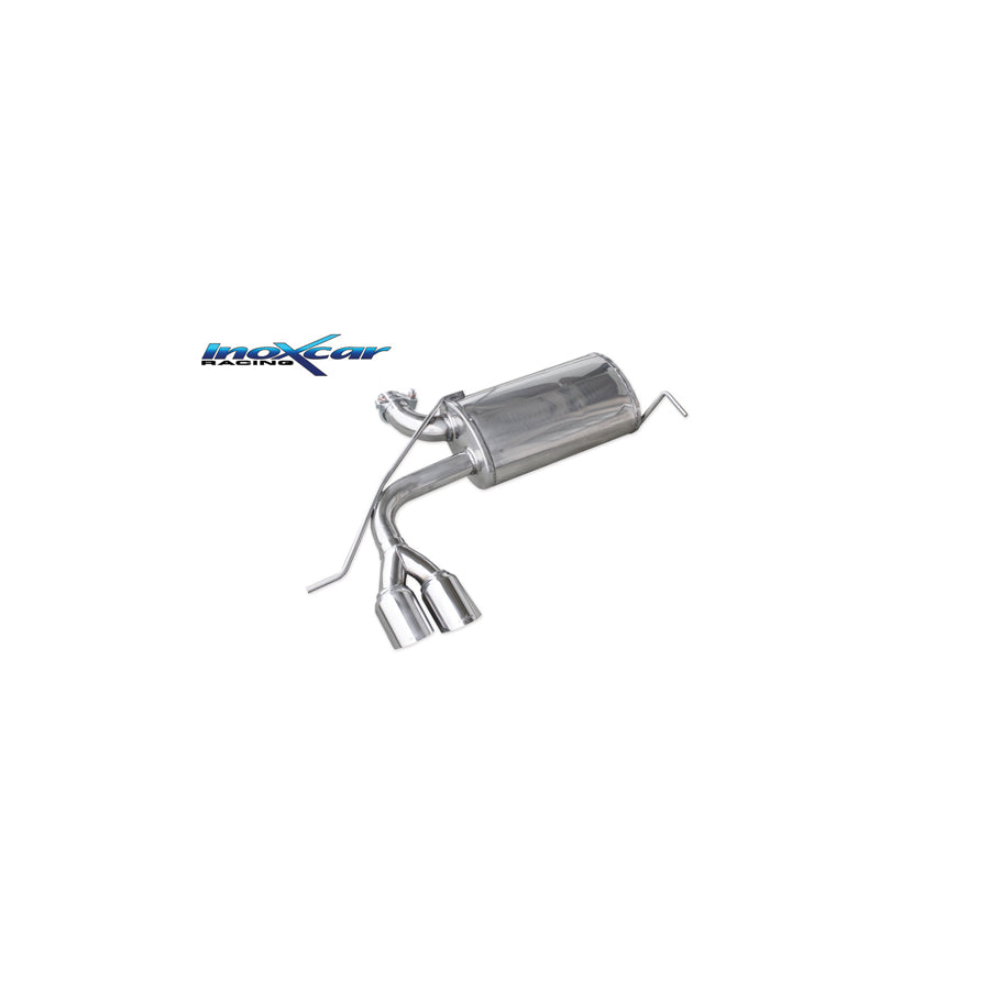 InoXcar OVAU.11.RA Audi A3 (8L) Stainless Steel Rear Exhaust | ML Performance UK Car Parts