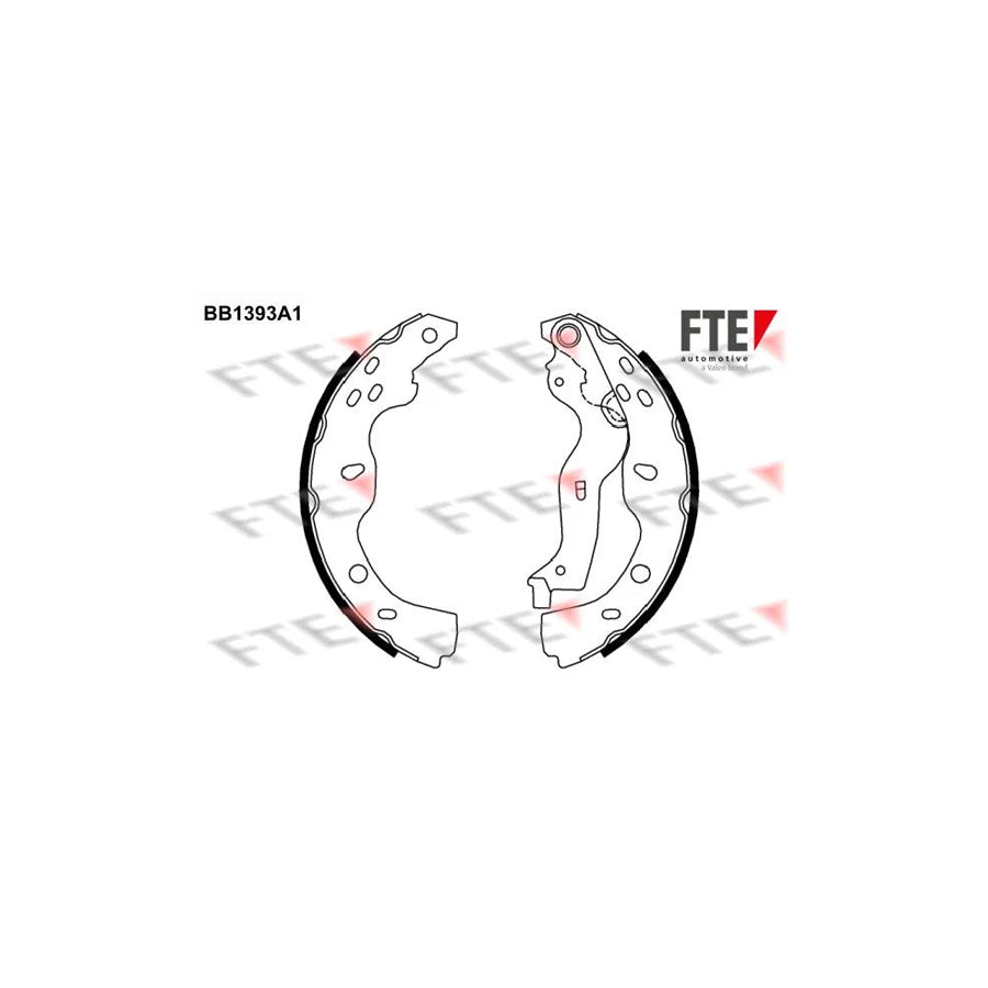 Fte 9100131 Brake Shoe Set | ML Performance UK Car Parts