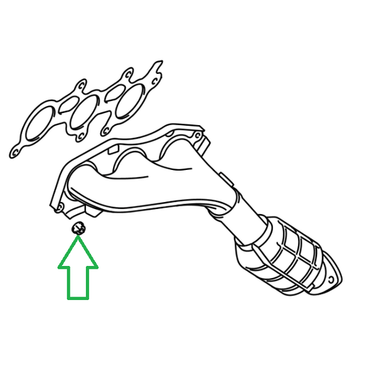 Genuine Lexus 94151-80841 GS Phase 3 N/S Exhaust Manifold Bolt