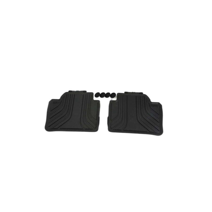 Genuine BMW 51472219802 F36 F30 F31 Floor Mats, All-Weather, Rear ANTHRAZIT (Inc. 328dX, 428iX & 320i)