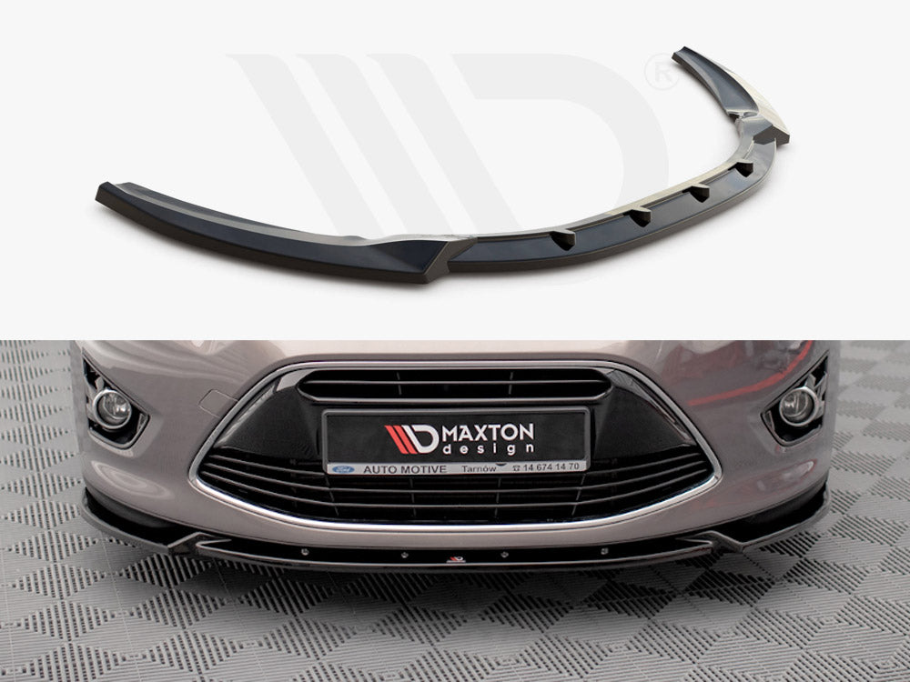 Maxton Design FO-CMAX-2-FD1T Front Splitter Ford C-Max MK2 (2010-2014) | ML Performance UK Car Parts