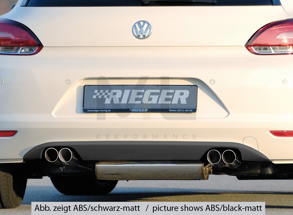 Rieger 00099787 VW 13 Mk3 Scirocco Rear Diffuser 3 | ML Performance UK Car Parts