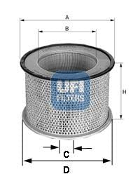 UFI 27.C68.00 Air Filter