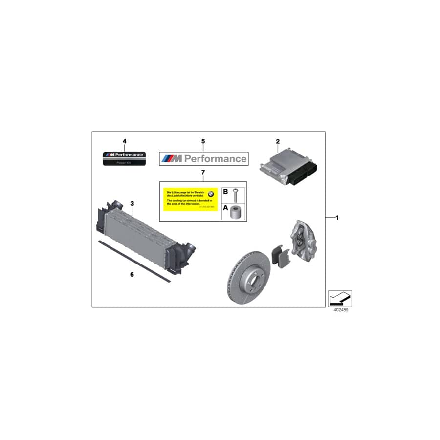 Genuine BMW 11122286239 F32 F33 F31 Power Kit M PERFORMANCE (Inc. 430d, 330d & 430dX) | ML Performance UK Car Parts