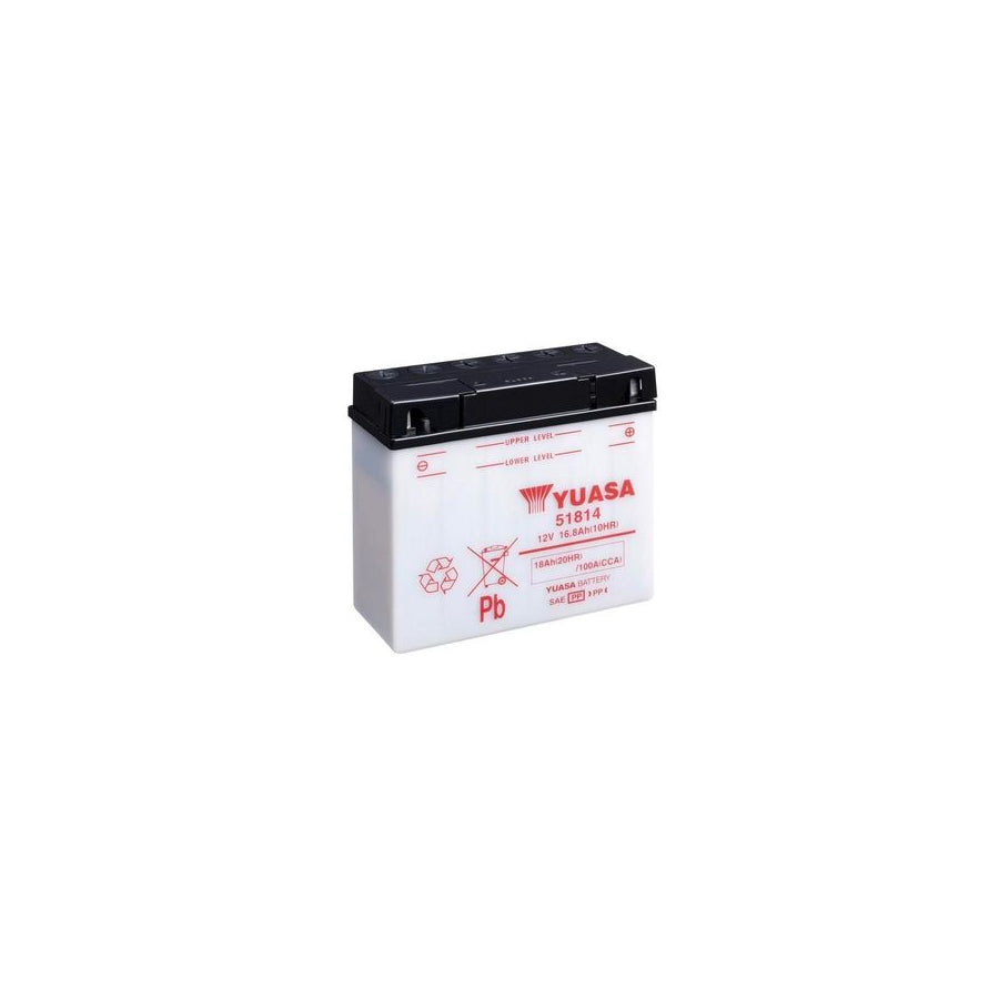 Yuasa 51814 Motorcycle Battery 12V 18Ah | ML Performance UK Car Parts