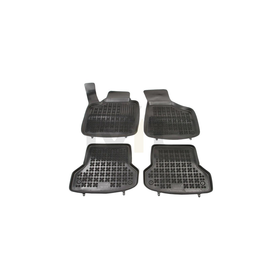 REZAW PLAST Tailored 200311 Floor mat set for AUDI A3 Elastomer, Front and Rear, Quantity: 4, Black | ML Performance Car Parts