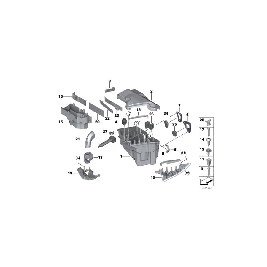 Genuine BMW 12907552112 E71 E70 Carrier Plate (Inc. X6 30dX, X5 M50dX & X5 40dX) | ML Performance UK Car Parts