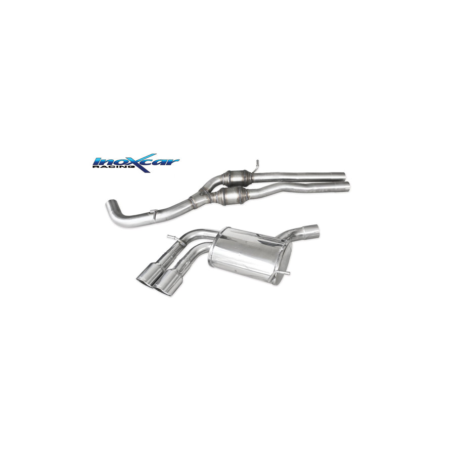 InoXcar OVAU.22S.RA Audi A3 (8P) Exhaust System | ML Performance UK Car Parts