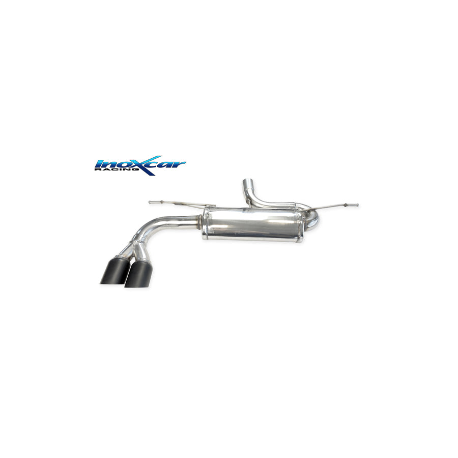 InoXcar OVAU.31.80CBLACK Audi A3 (8V) Rear Silencer | ML Performance UK Car Parts