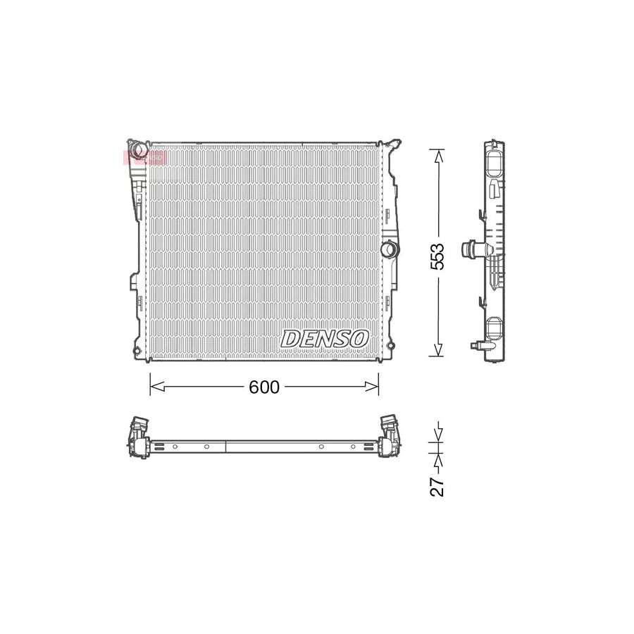 Denso DRM05008 Drm05008 Engine Radiator For Bmw X3 (F25) | ML Performance UK