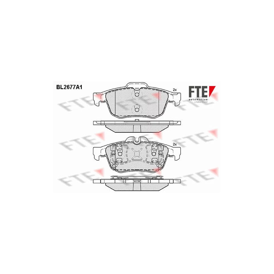 Fte BL2677A1 Brake Pad Set For Renault Latitude | ML Performance UK Car Parts