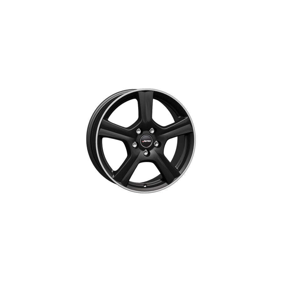 Autec Ionik 7.5x17 ET52 I7517525054316 Matt Black Polished Wheel | ML Performance UK Car Parts