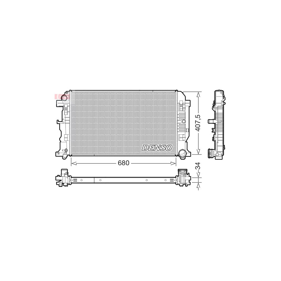 Denso DRM32053 Drm32053 Engine Radiator | ML Performance UK