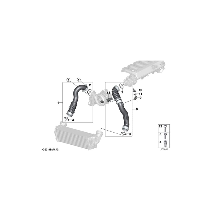 Genuine BMW 11617802222 E71 E70 Holder (Inc. X5 35dX, X5 3.0d & X6 30dX) | ML Performance UK Car Parts